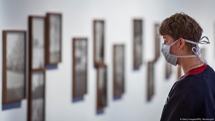疫情下的畫展，口罩與畫展，疫情下的展覽