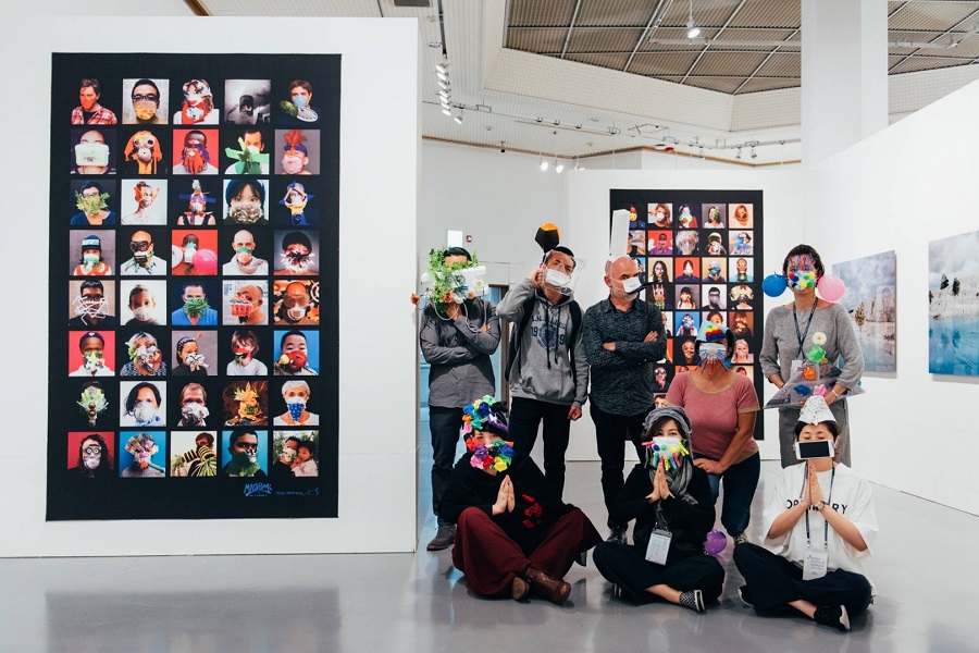 個性口罩展，疫情下的展覽，口罩展