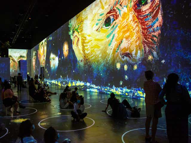 梵高作品展覽，梵高畫(huà)展，創(chuàng)意展覽